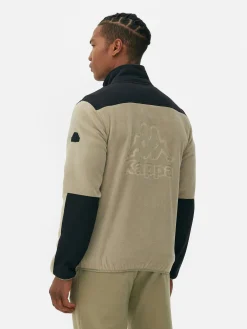 Vêtements De Sport|Manteaux Et Vestes|Primark Polaire Zippée Kappa X Vert olive