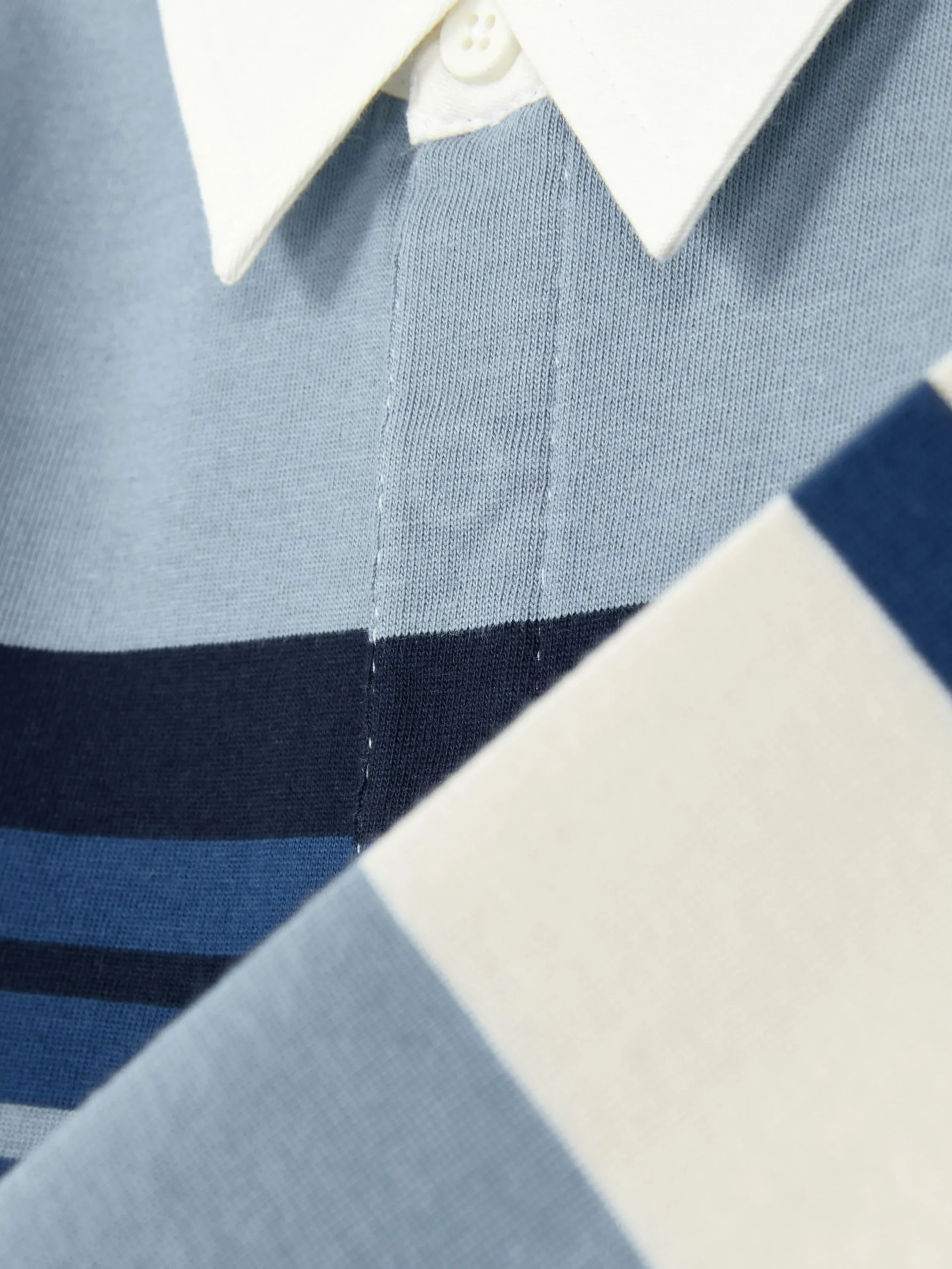 Hauts Et T-Shirts|Primark Polo De Rugby Bleu