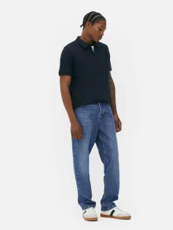 Hauts Et T-Shirts|Primark Polo En Piqué Classique Bleu marine
