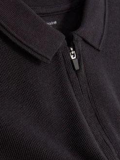 Hauts Et T-Shirts|Primark Polo Zippé Bleu marine