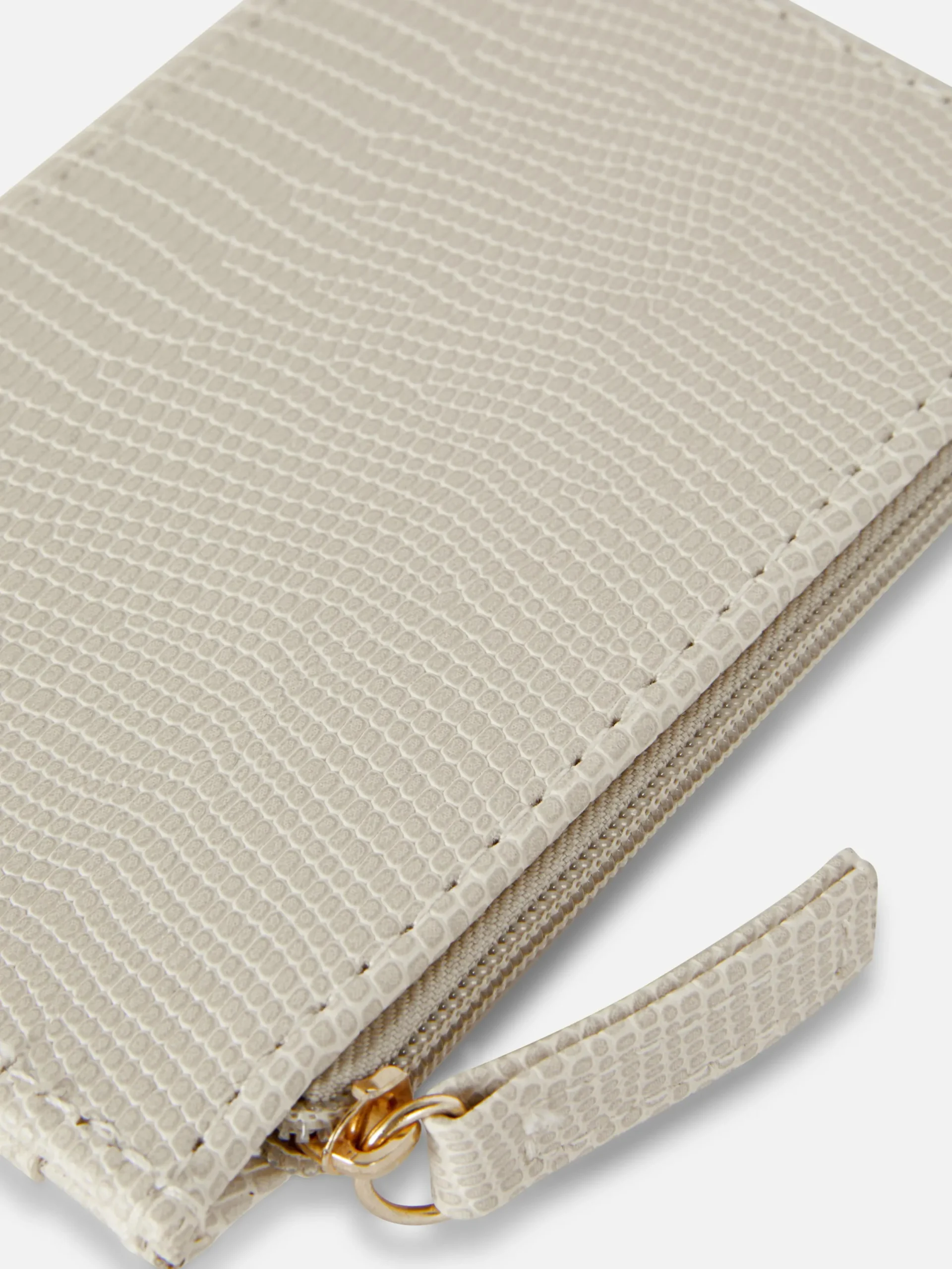 Sacs Et Porte-Monnaie|Primark Porte-cartes à Texture Peau De Serpent Naturel