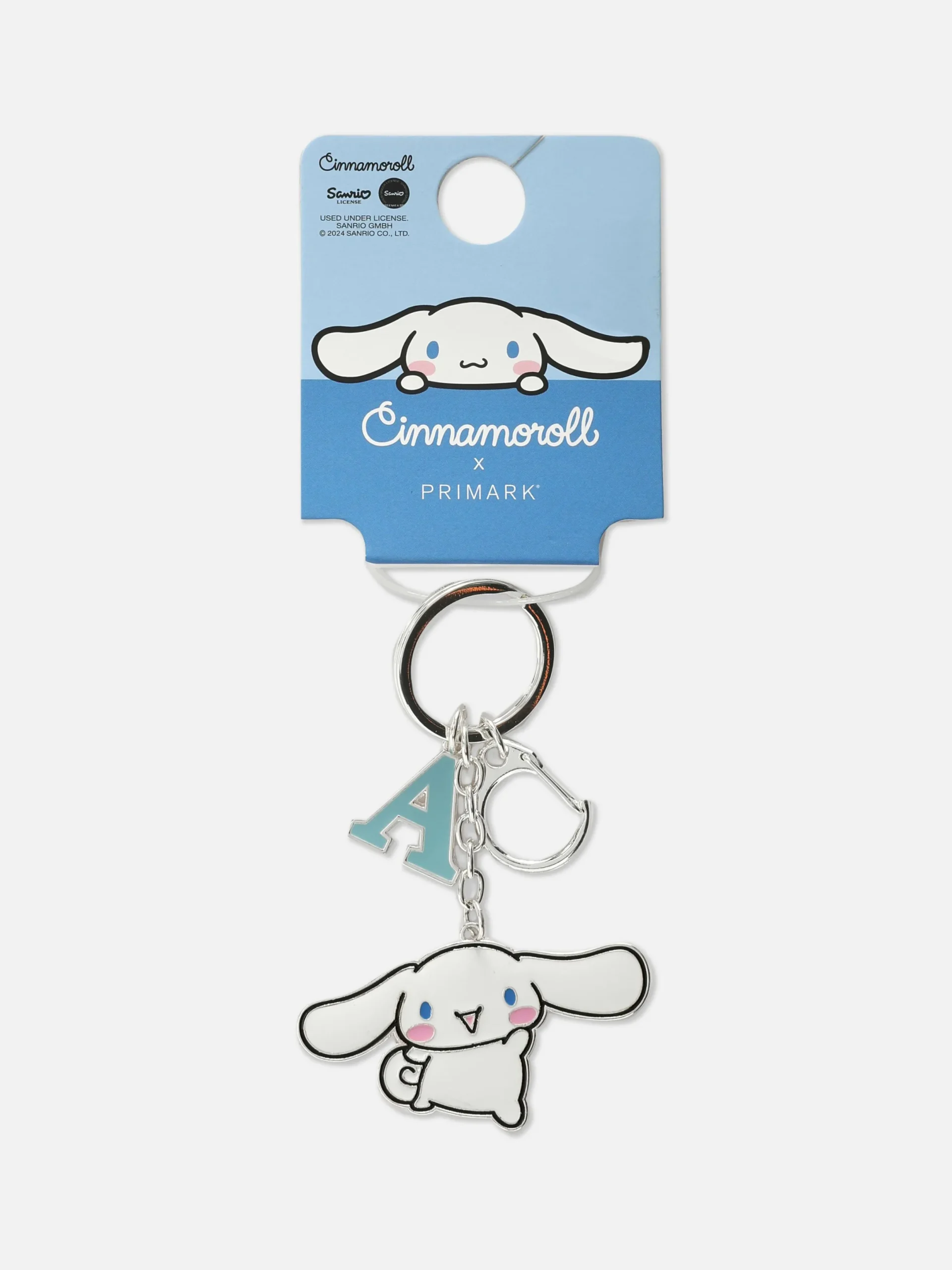 Bijoux|Primark Porte-clés Avec Lettres Hello Kitty Et Ses Amis Bleu