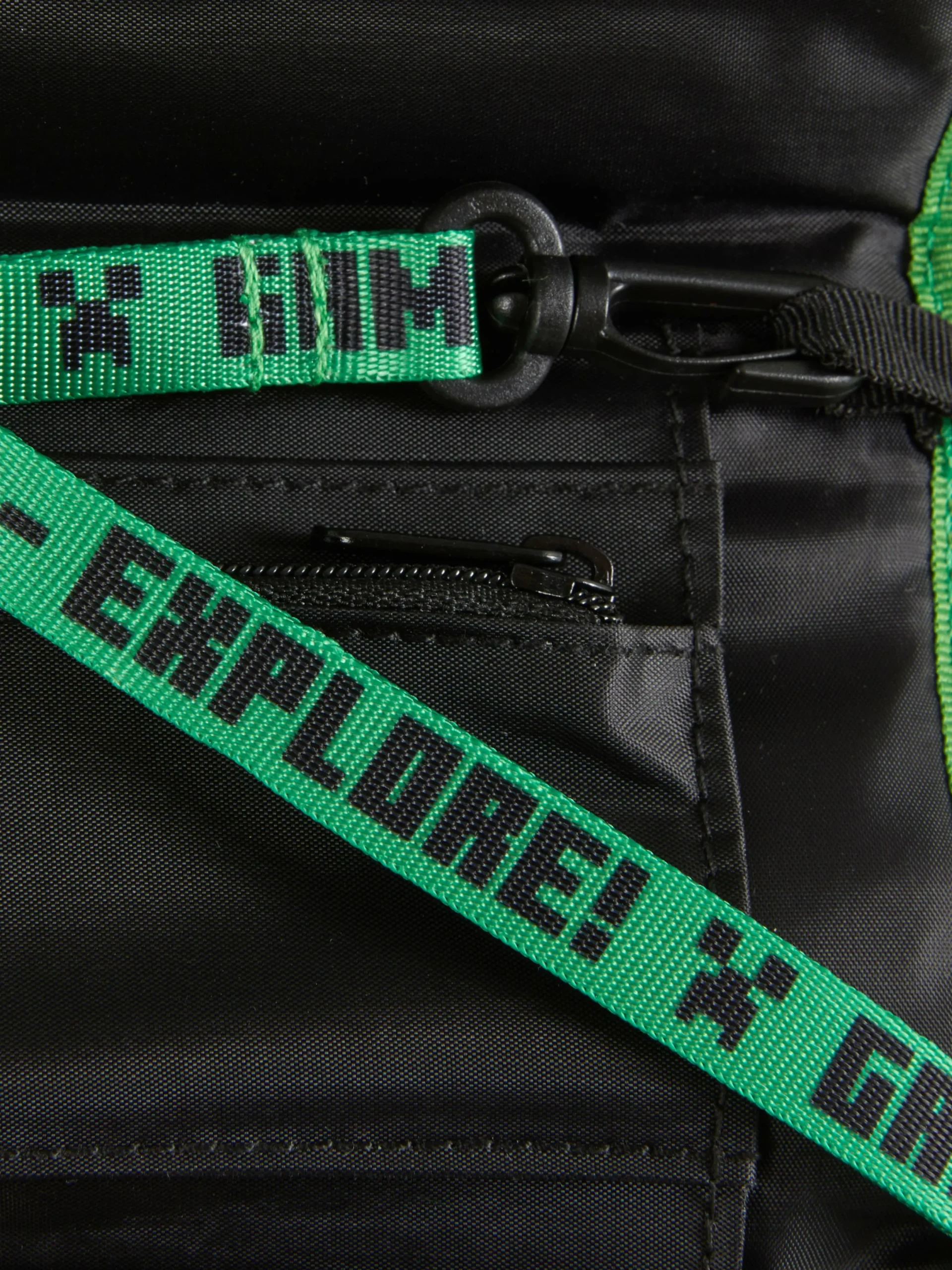 Sacs|Primark Portefeuille Minecraft Creeper Vert