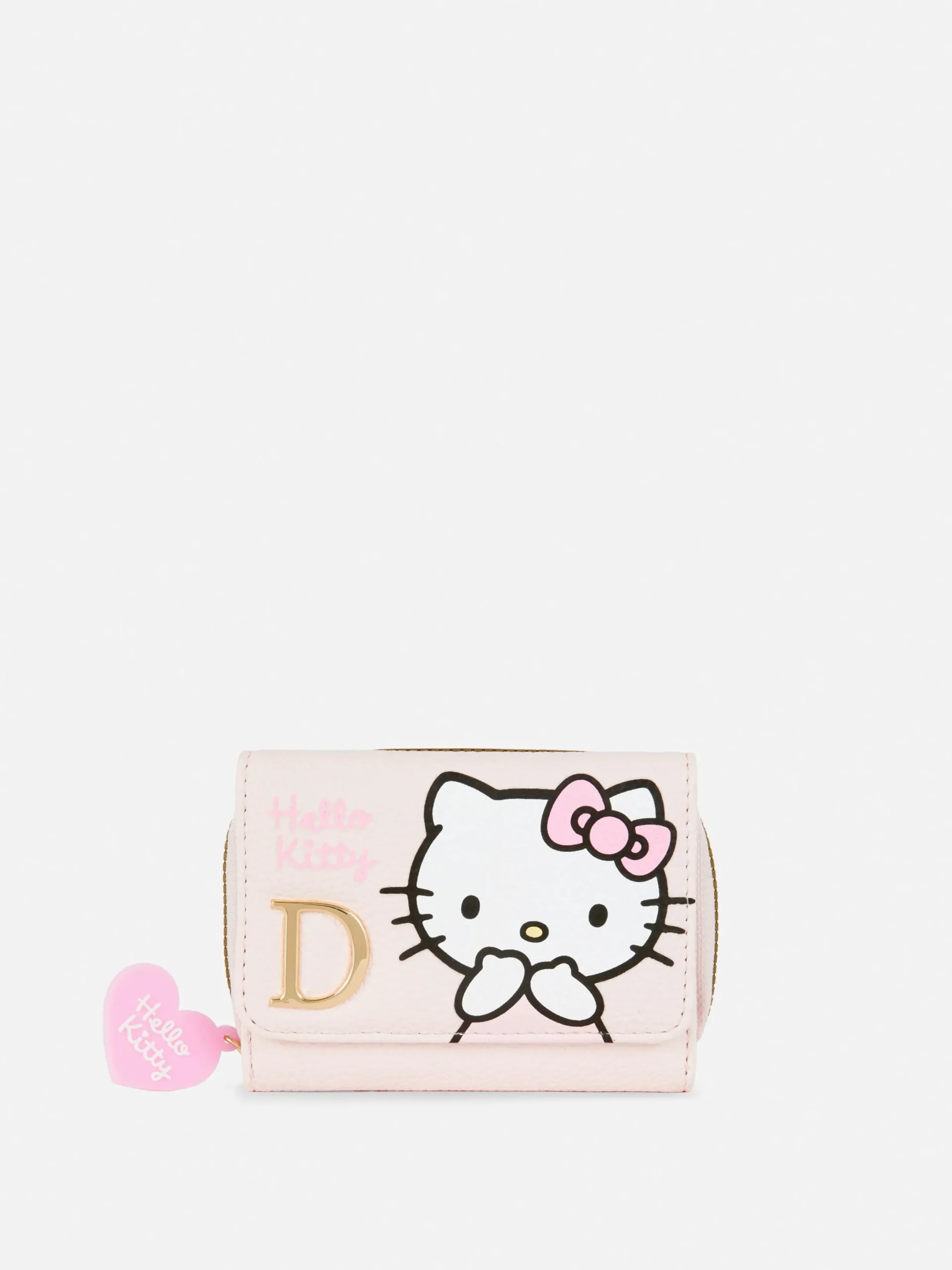 Sacs Et Porte-Monnaie|Primark Porte-monnaie Zippé à Initiale Hello Kitty Rose