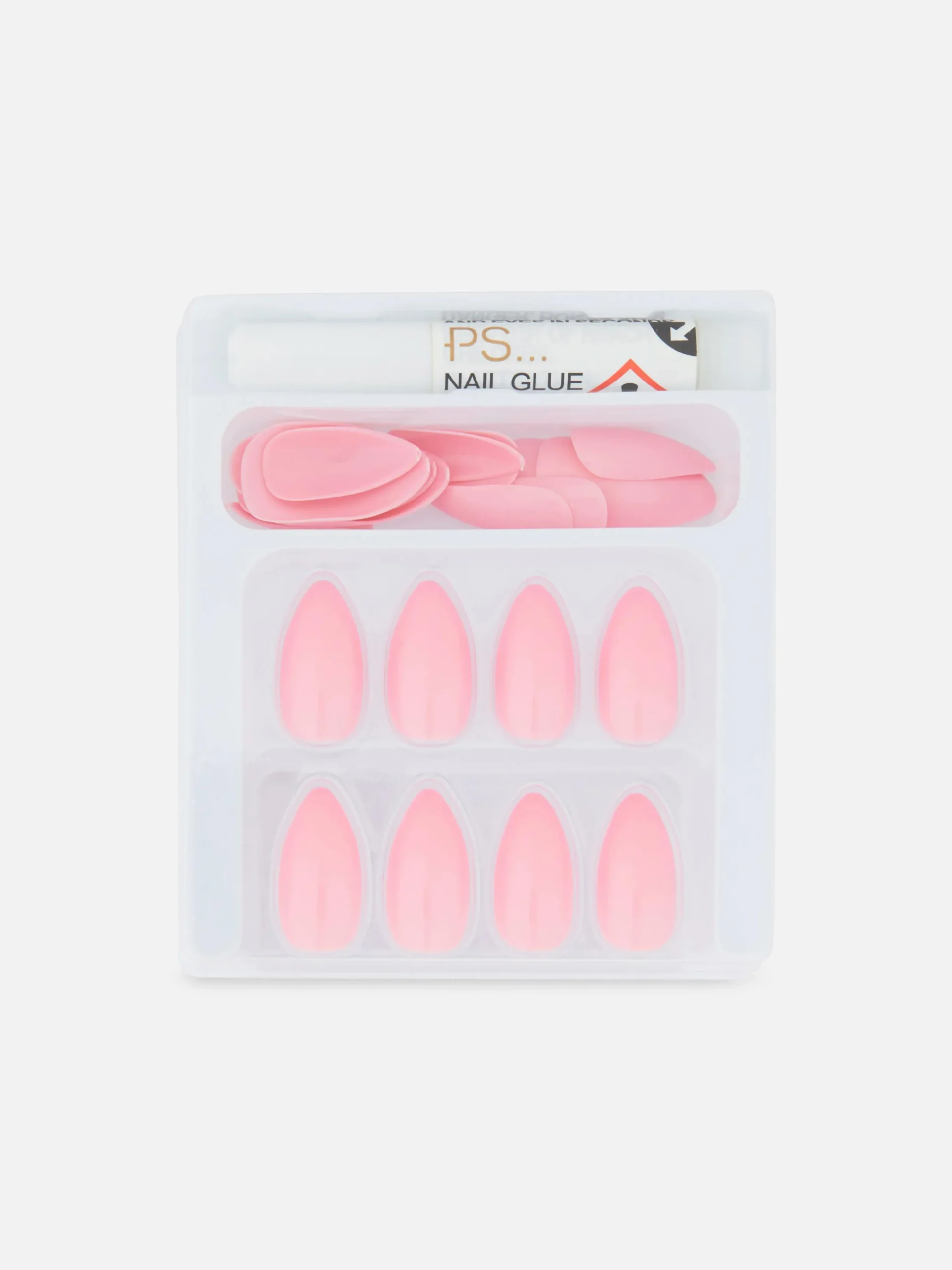 Faux Ongles|Primark PS... Faux Ongles Brillants Pointus Rose