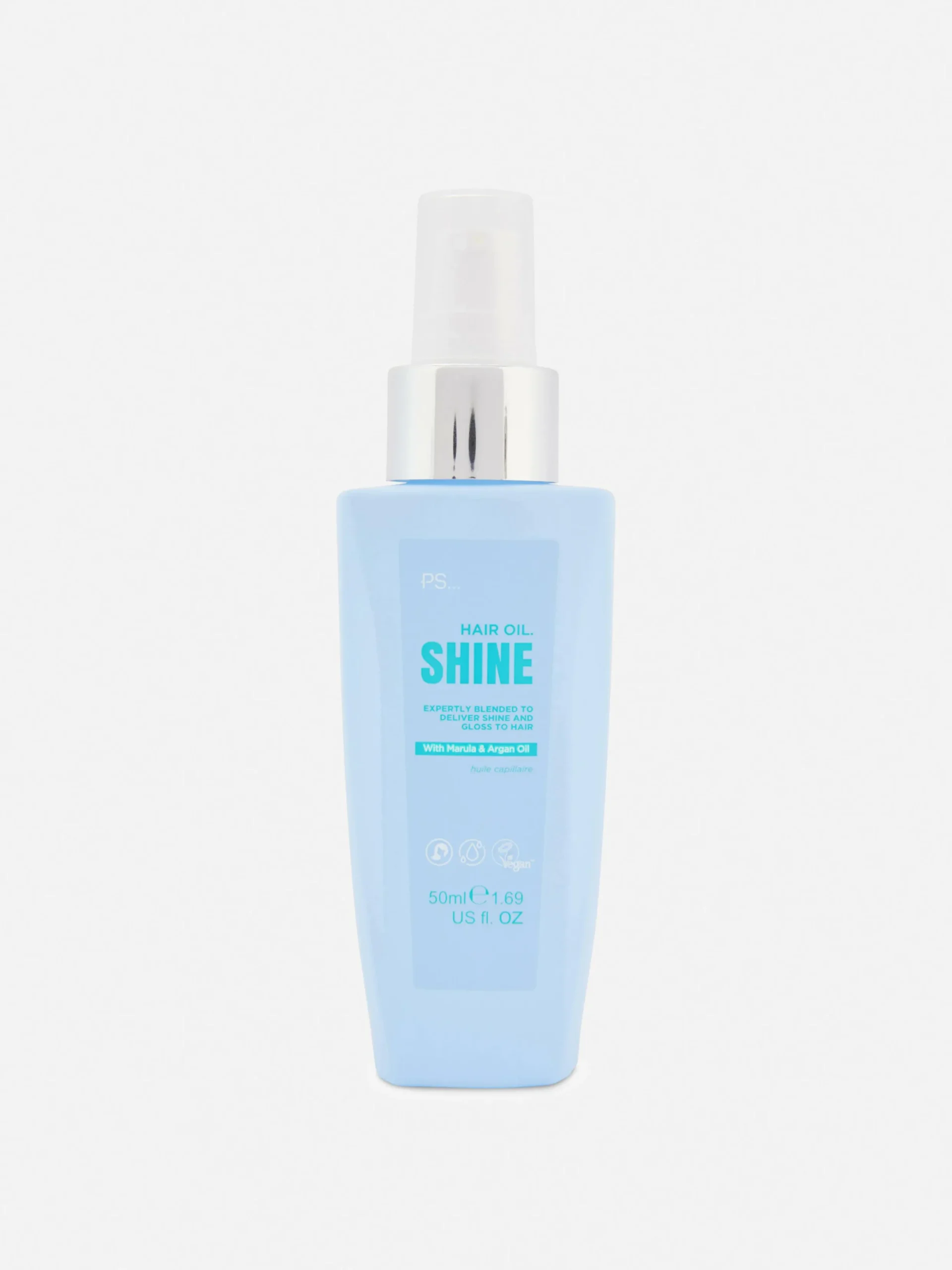 Traitements|Primark PS... Huile Capillaire Shine Bleu clair