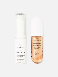 Baume À Lèvres Et Soins Des Lèvres|Gloss À Lèvres|Primark PS... Kit Soin Des Lèvres PS... Rose