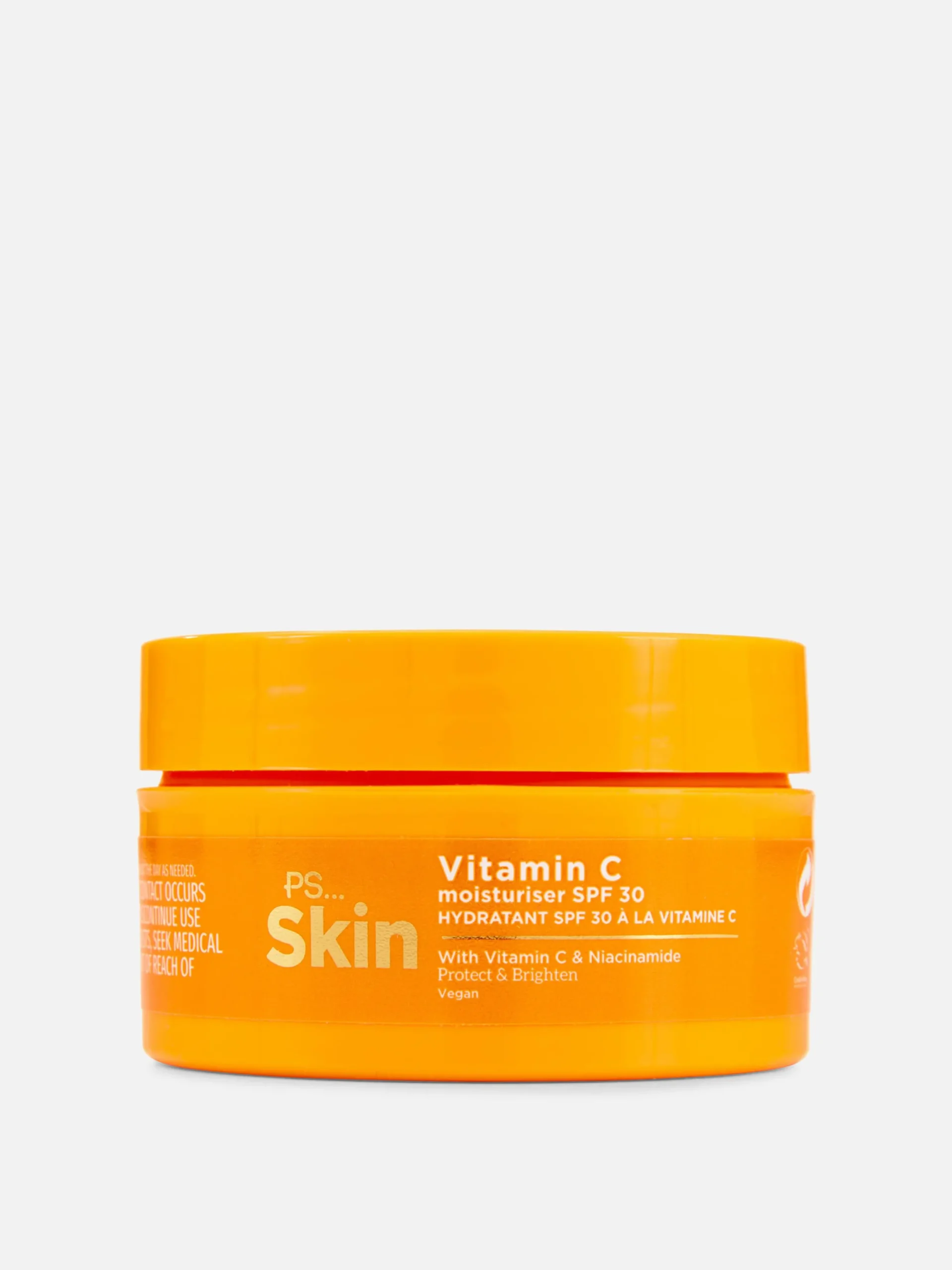 Crème Solaire|Soins Hydratants|Primark PS... Skin Hydratant SPF 30 à La Vitamine C Orange