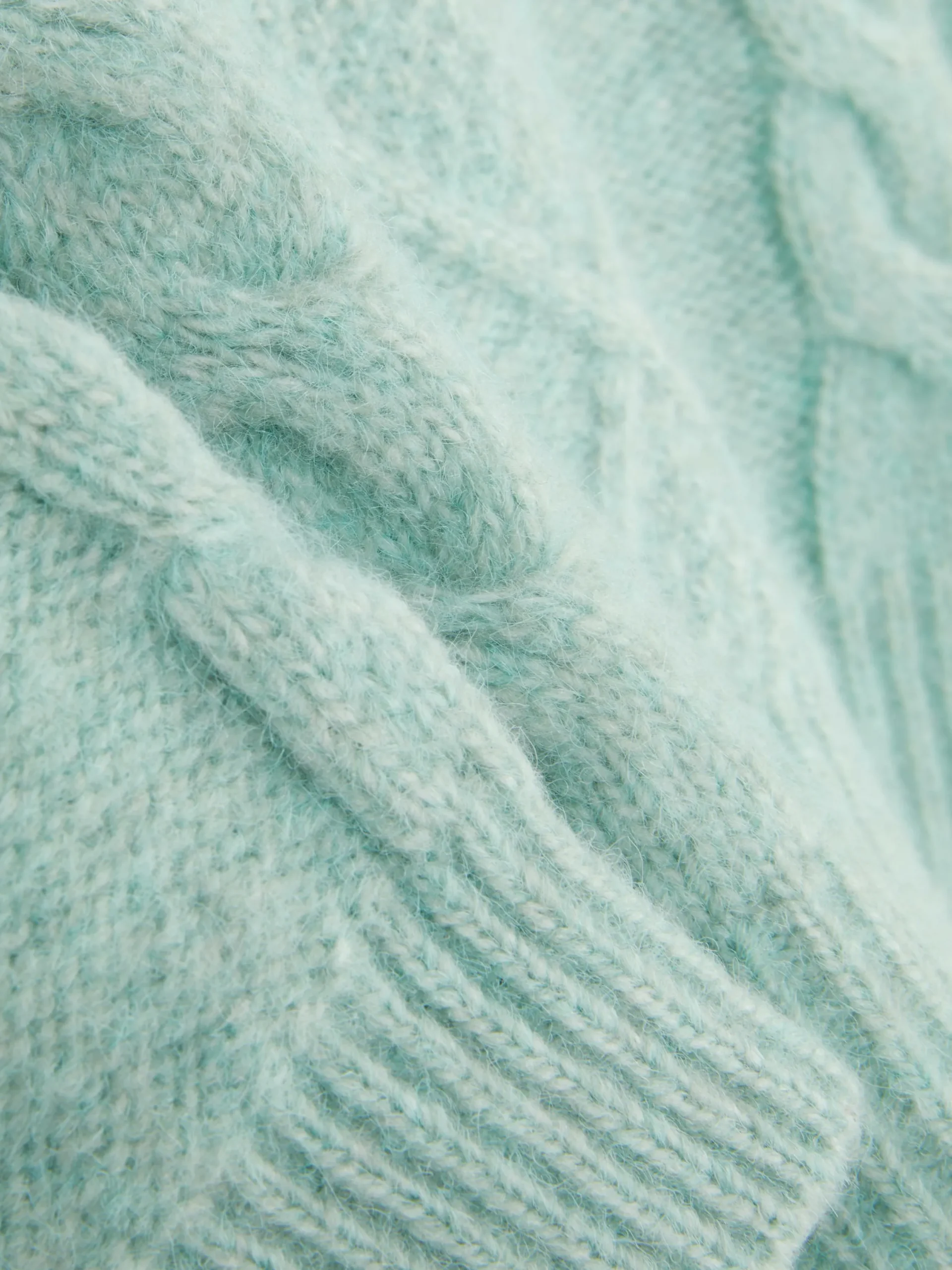Pulls Et Gilets|Primark Pull à Capuche En Maille Torsadée Vert