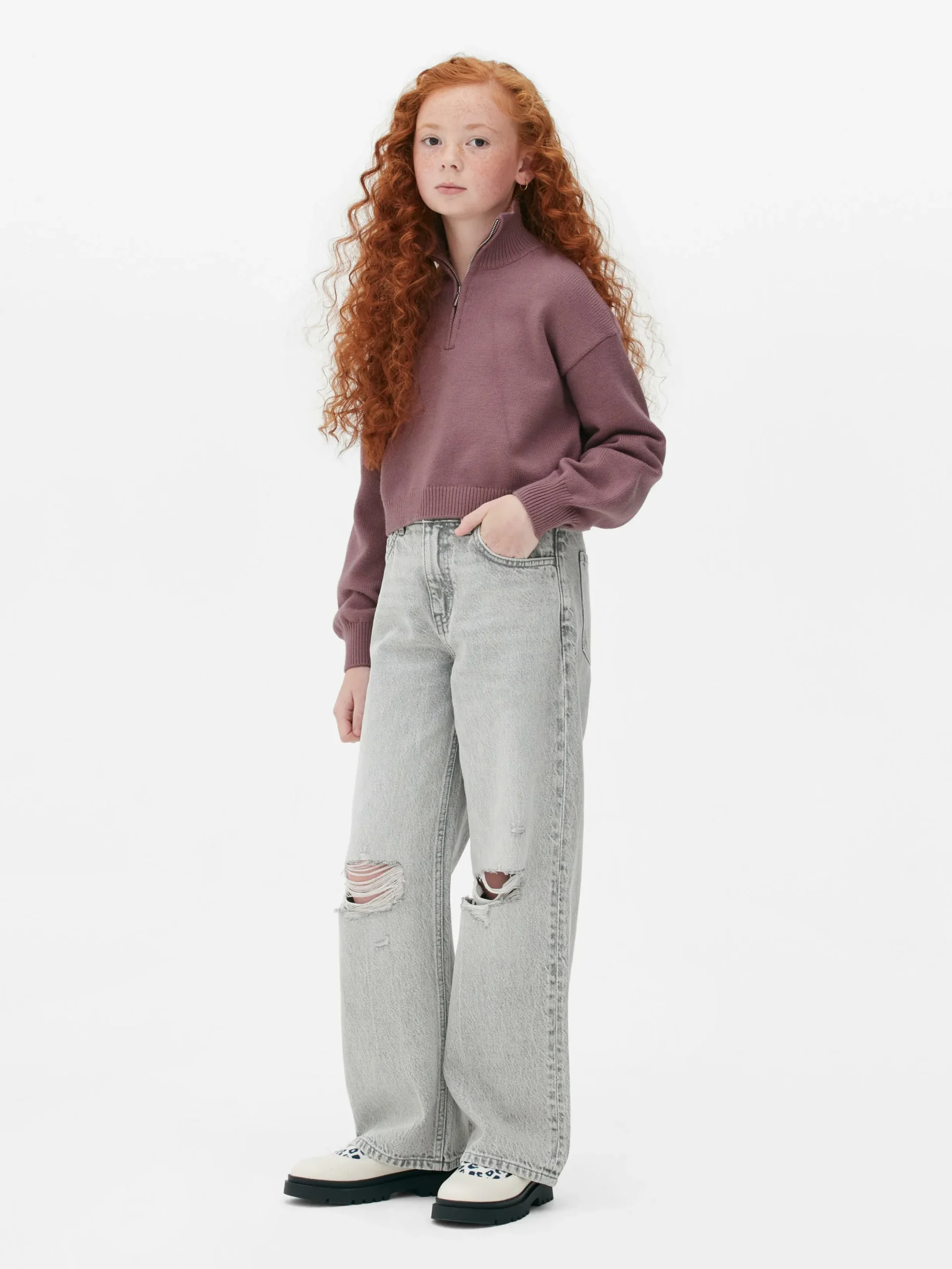 Pulls Et Gilets|Primark Pull à Col Cheminée Lilas