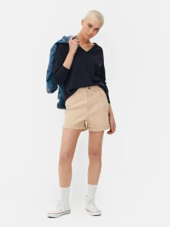 Pulls Et Gilets|Primark Pull à Col En V Essential Bleu marine
