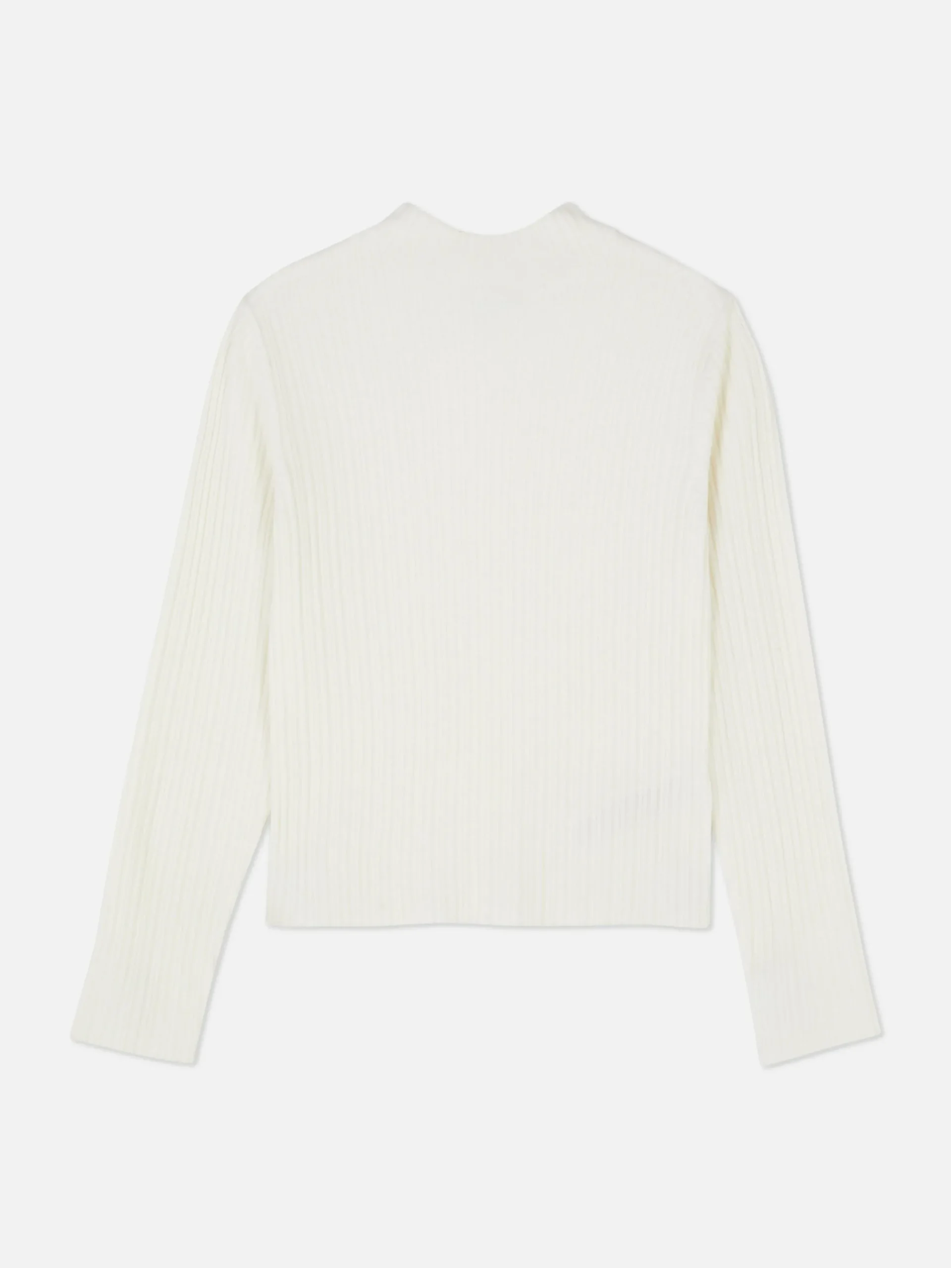 Pulls Et Gilets|Primark Pull à Col Ras Du Cou Côtelé Écru