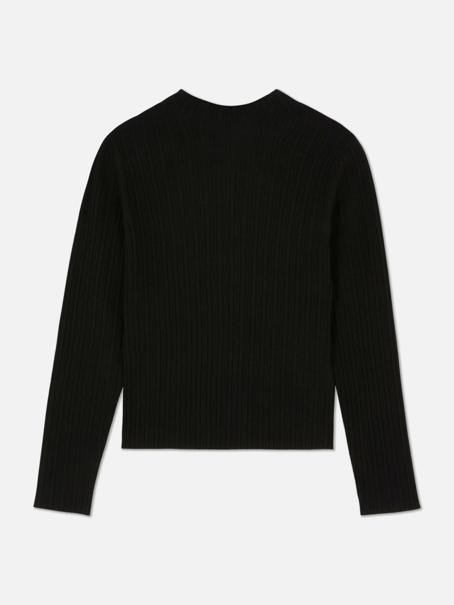 Pulls Et Gilets|Primark Pull à Col Ras Du Cou Côtelé Noir