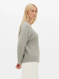 Pulls Et Gilets|Primark Pull Col V Gris