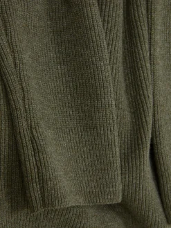 Pulls Et Gilets|Primark Pull Côtelé à Col Ras-du-cou Vert