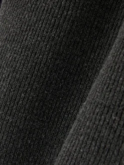 Pulls Et Gilets|Primark Pull Côtelé à Col Ras-du-cou Anthracite