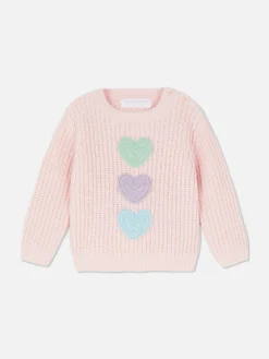 Pulls Et Gilets|Primark Pull En Maille à Cœur Rose