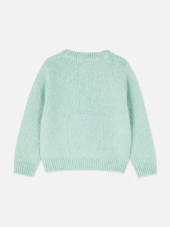 Pulls Et Gilets|Primark Pull En Maille à Fleurs Brodées Vert