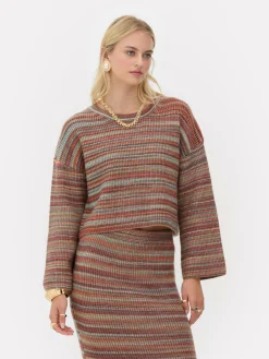 Pulls Et Gilets|Primark Pull En Maille à Rayures Rita Ora à Coordonner Multicolore