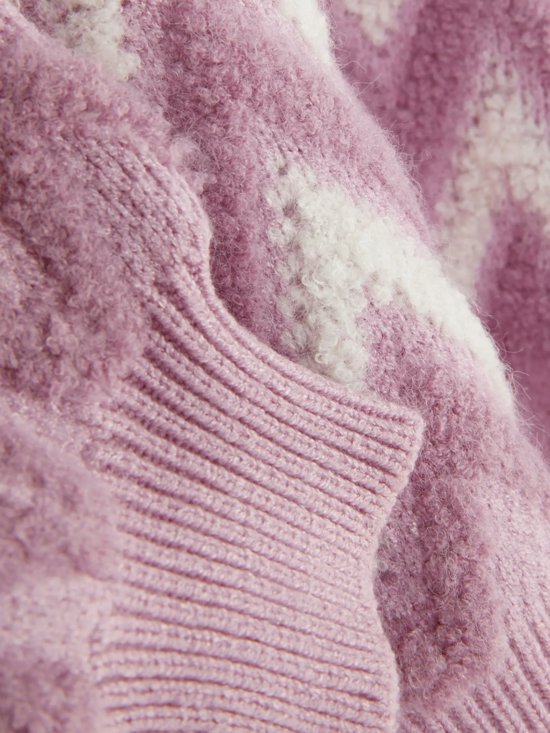 Pulls Et Gilets|Primark Pull En Maille Duveteuse à Motif Zigzag Rose