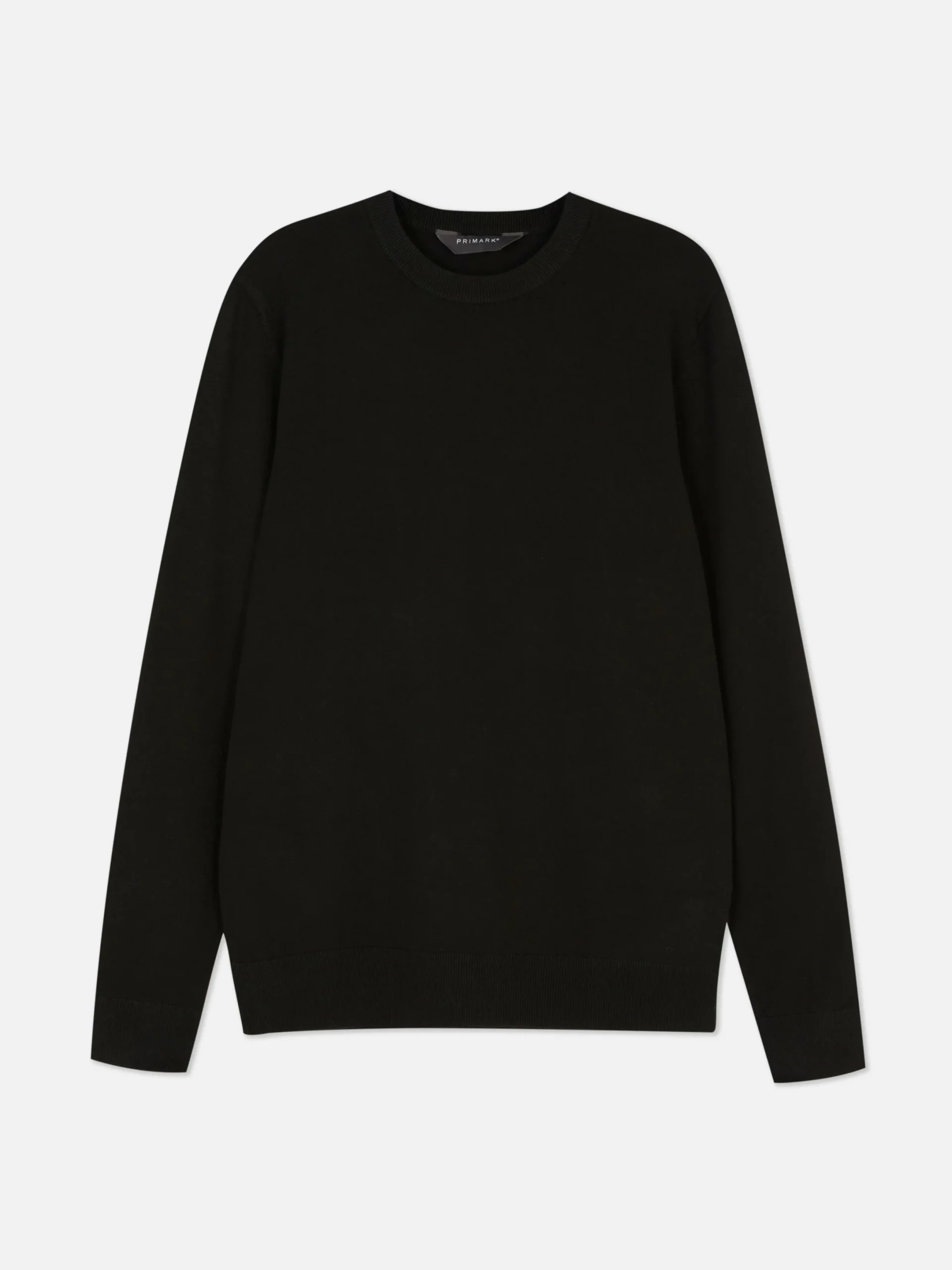 Pulls Et Gilets|Primark Pull En Maille Fine à Col Ras-du-cou Noir