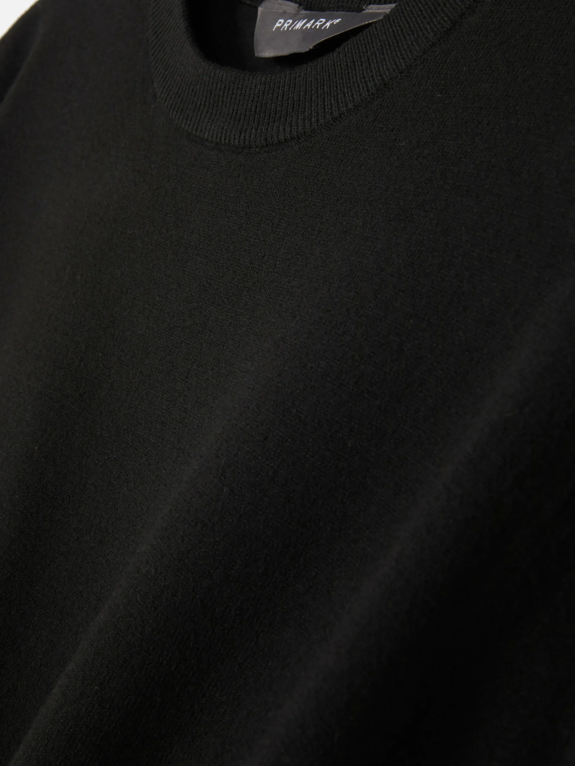 Pulls Et Gilets|Primark Pull En Maille Fine à Col Ras-du-cou Noir