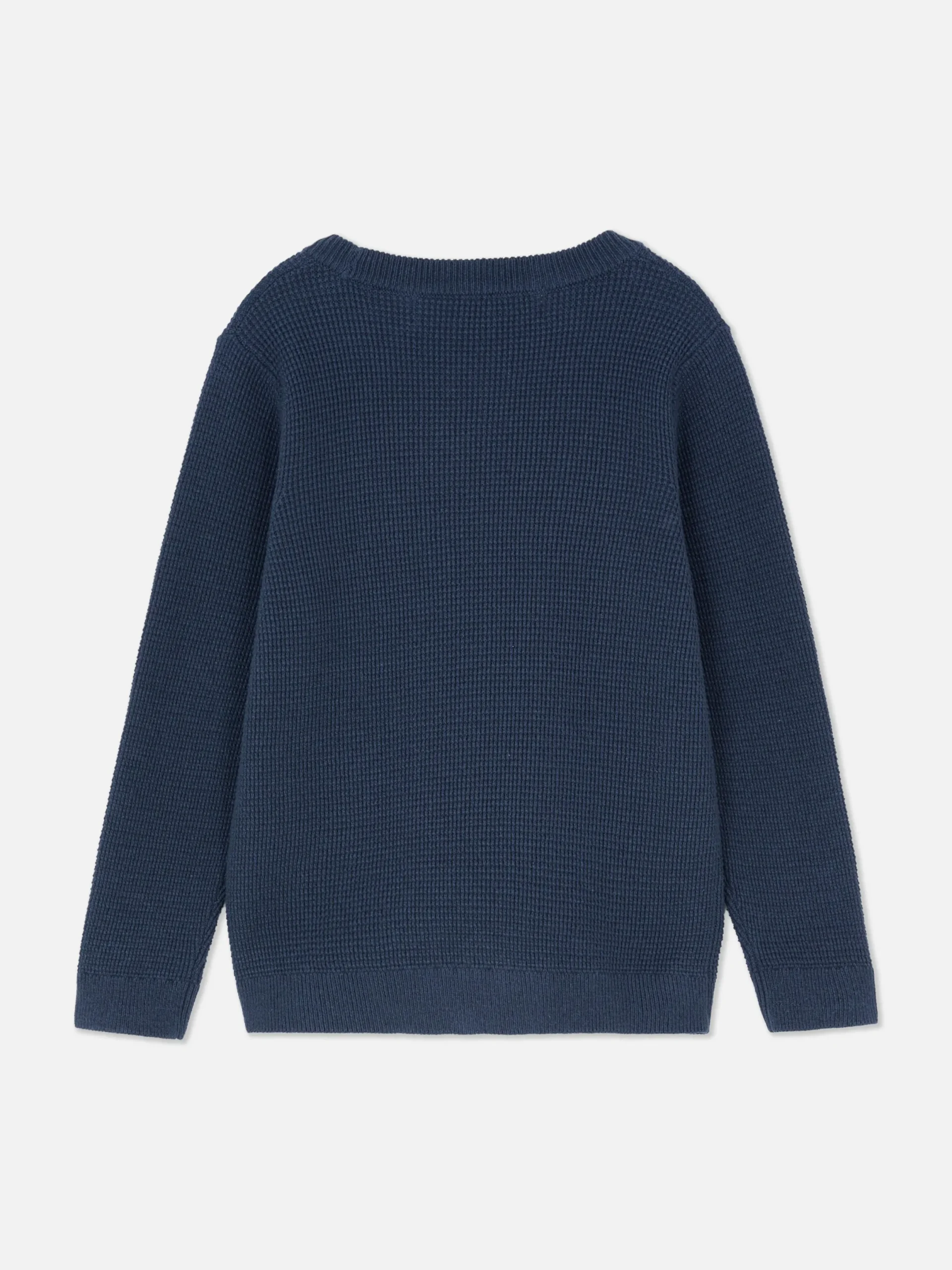 Pulls Et Gilets|Primark Pull En Maille Gaufrée Pour Garçon Bleu marine