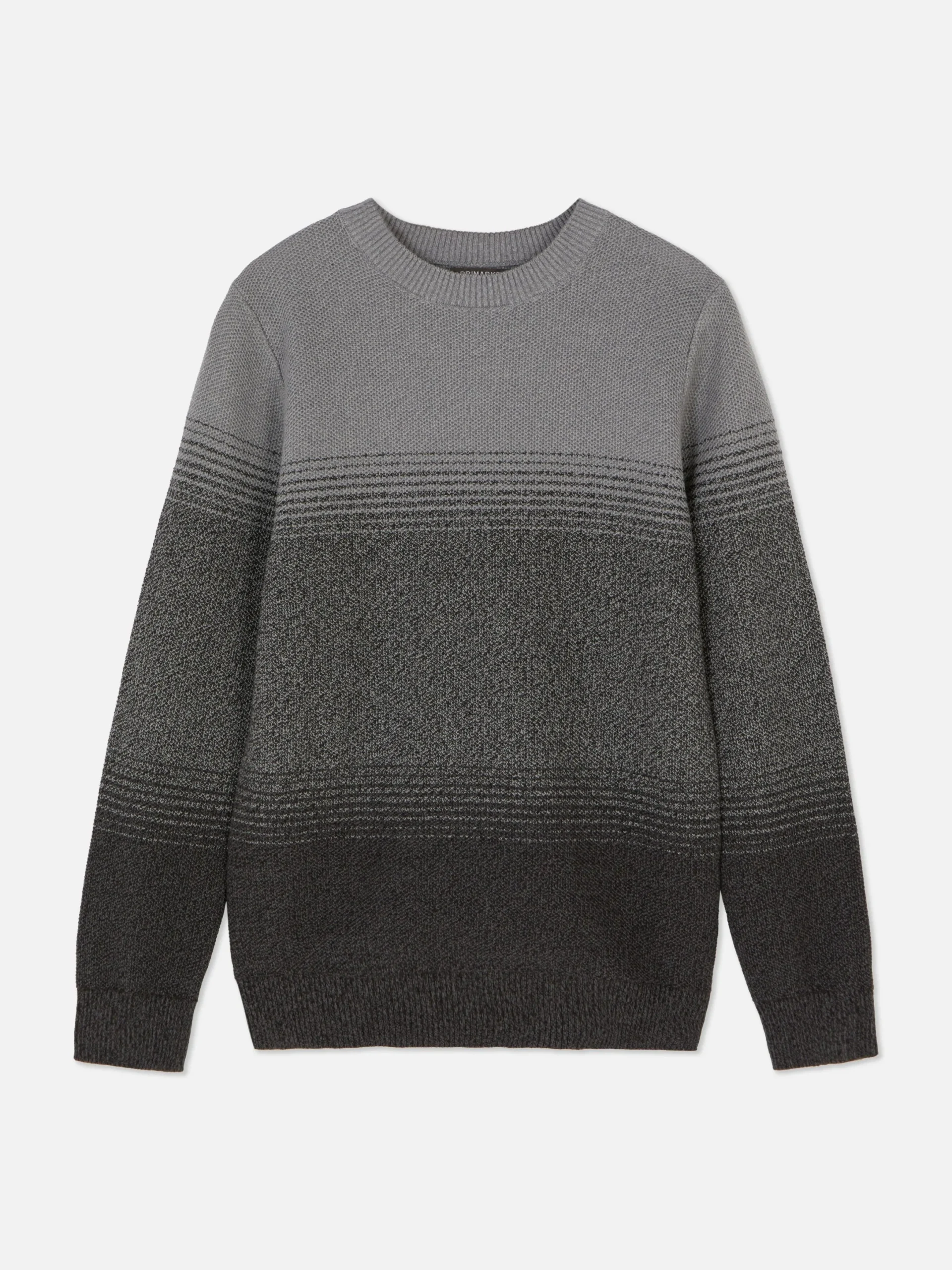 Pulls Et Gilets|Primark Pull En Maille Texturée à Rayures Anthracite