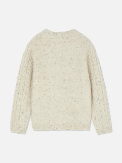 Pulls Et Gilets|Primark Pull En Maille Torsadée Écru