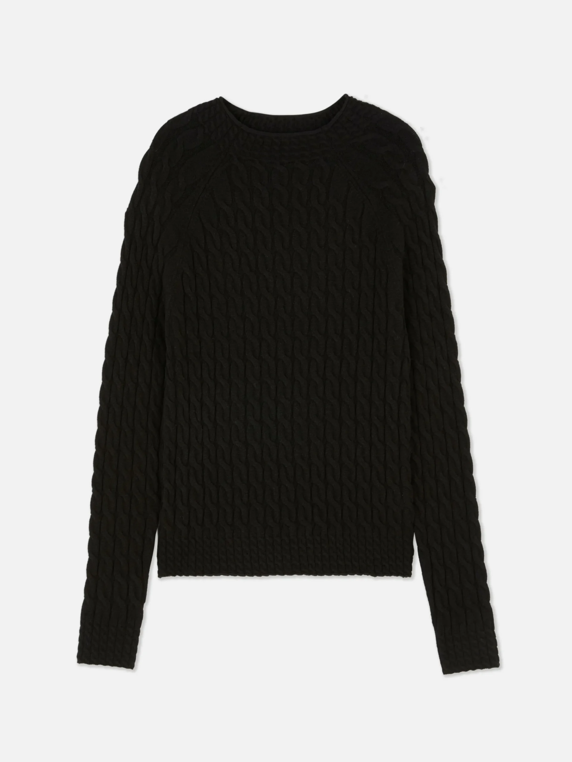 Pulls Et Gilets|Primark Pull En Maille Torsadée à Col Montant Noir