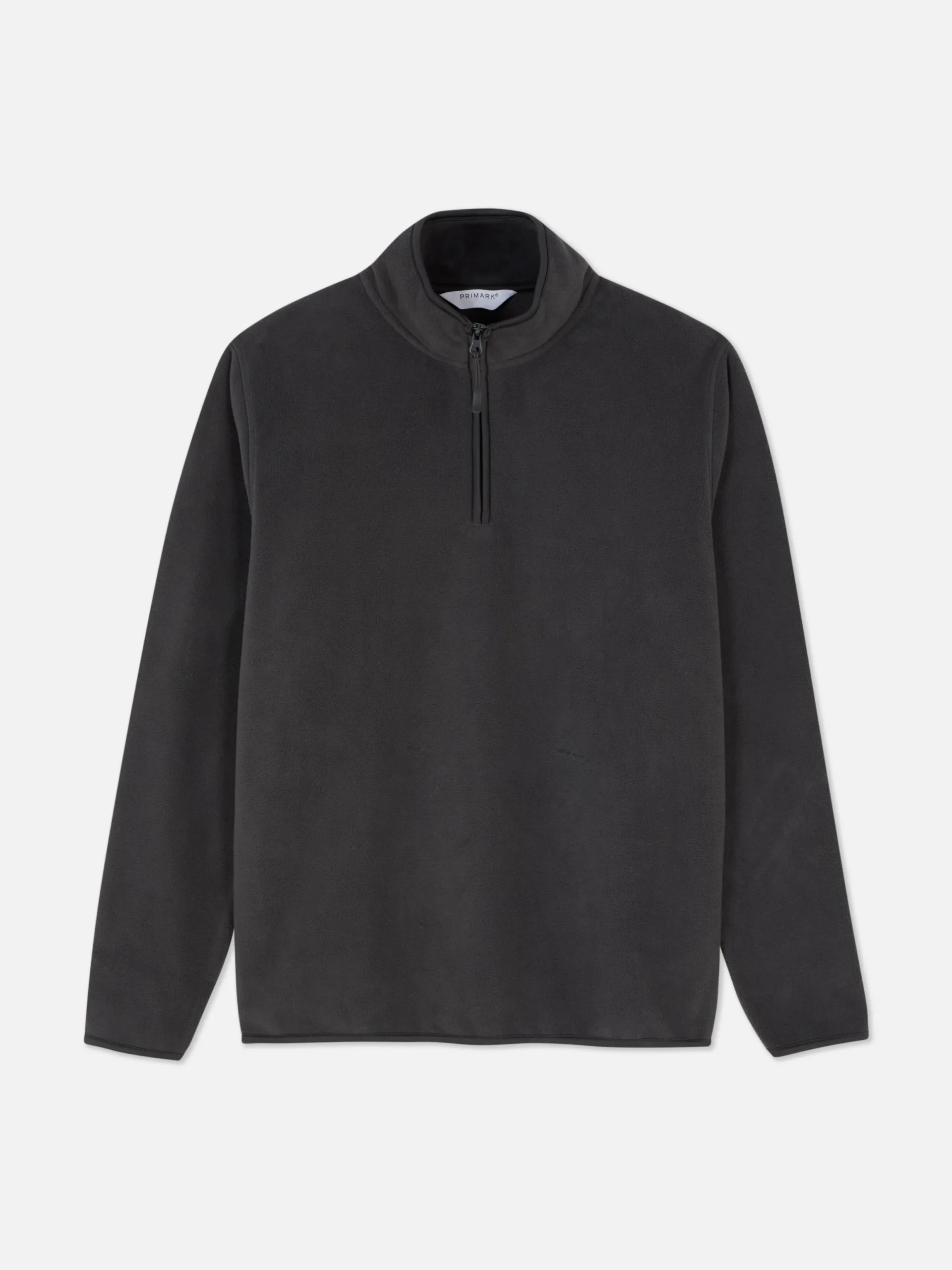 Pulls Et Gilets|Sweats À Capuche Et Sweat-Shirts|Primark Pull En Molleton à Col Zippé Anthracite