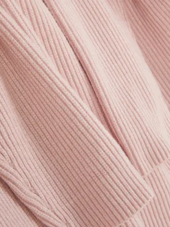 Pulls Et Gilets|Primark Pull Tricoté à Encolure Zippée Rose poudré