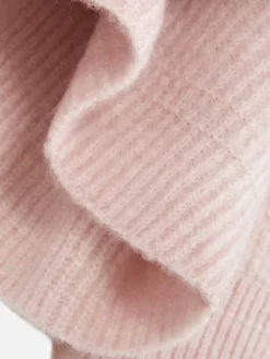 Pulls Et Gilets|Primark Pull Tricoté Avec Manches à Revers Rose
