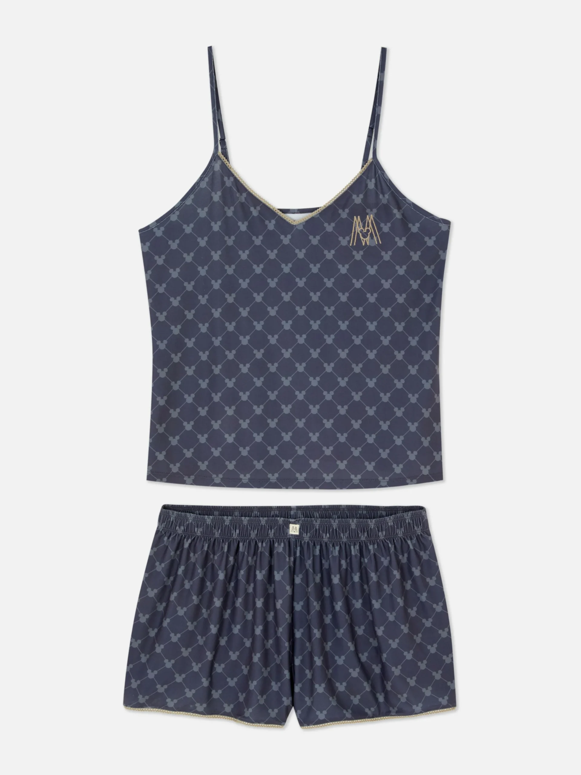Ensembles Pyjamas|Primark Pyjama Caraco Disney Mickey Mouse Anthracite