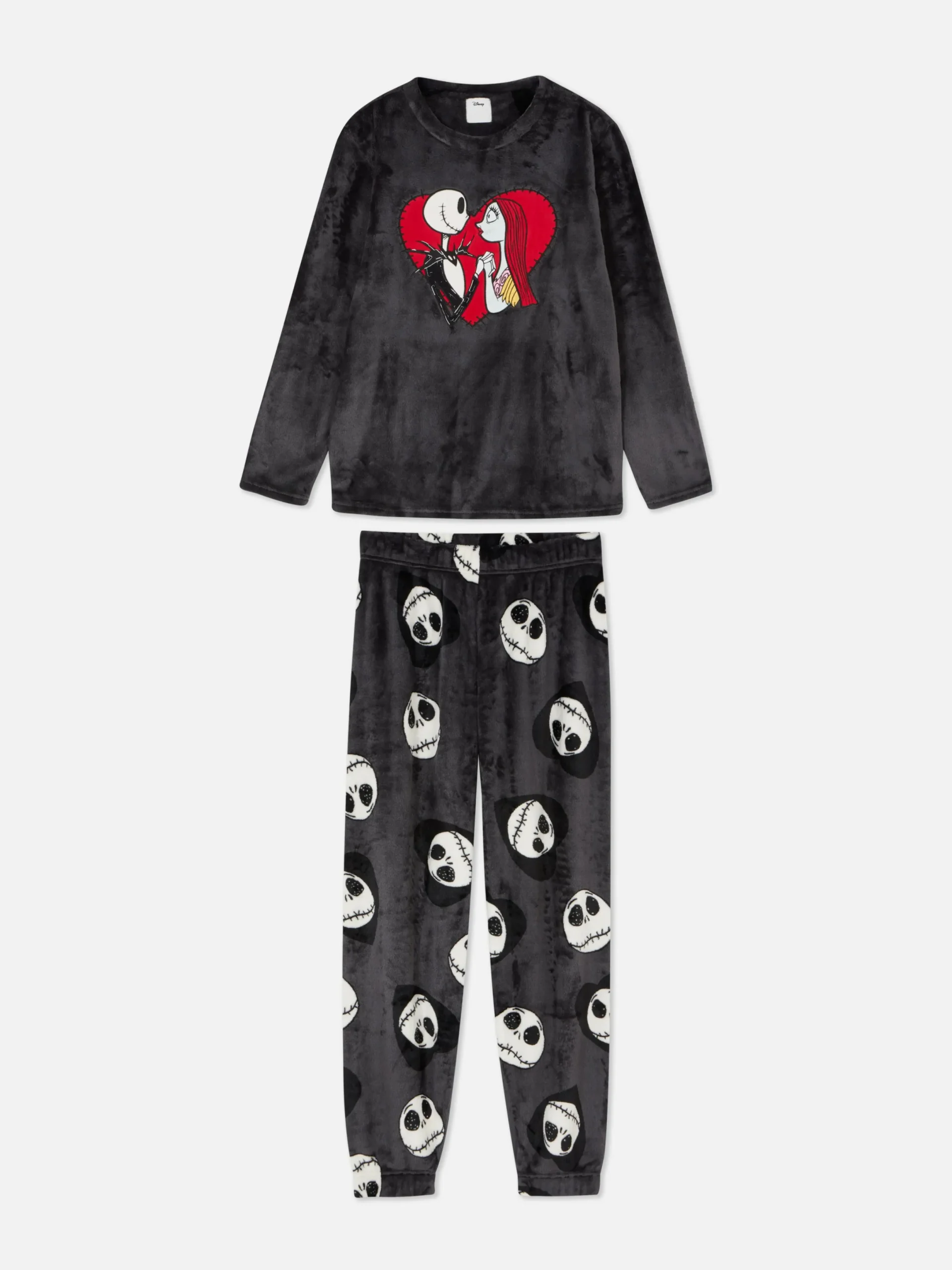 The Nightmare Before Christmas|Ensembles Pyjamas|Primark Pyjama Disney L'Étrange Noël De Monsieur Jack Anthracite