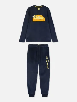 Pyjamas|Primark Pyjama Doux Les Simpson Homer Bleu marine