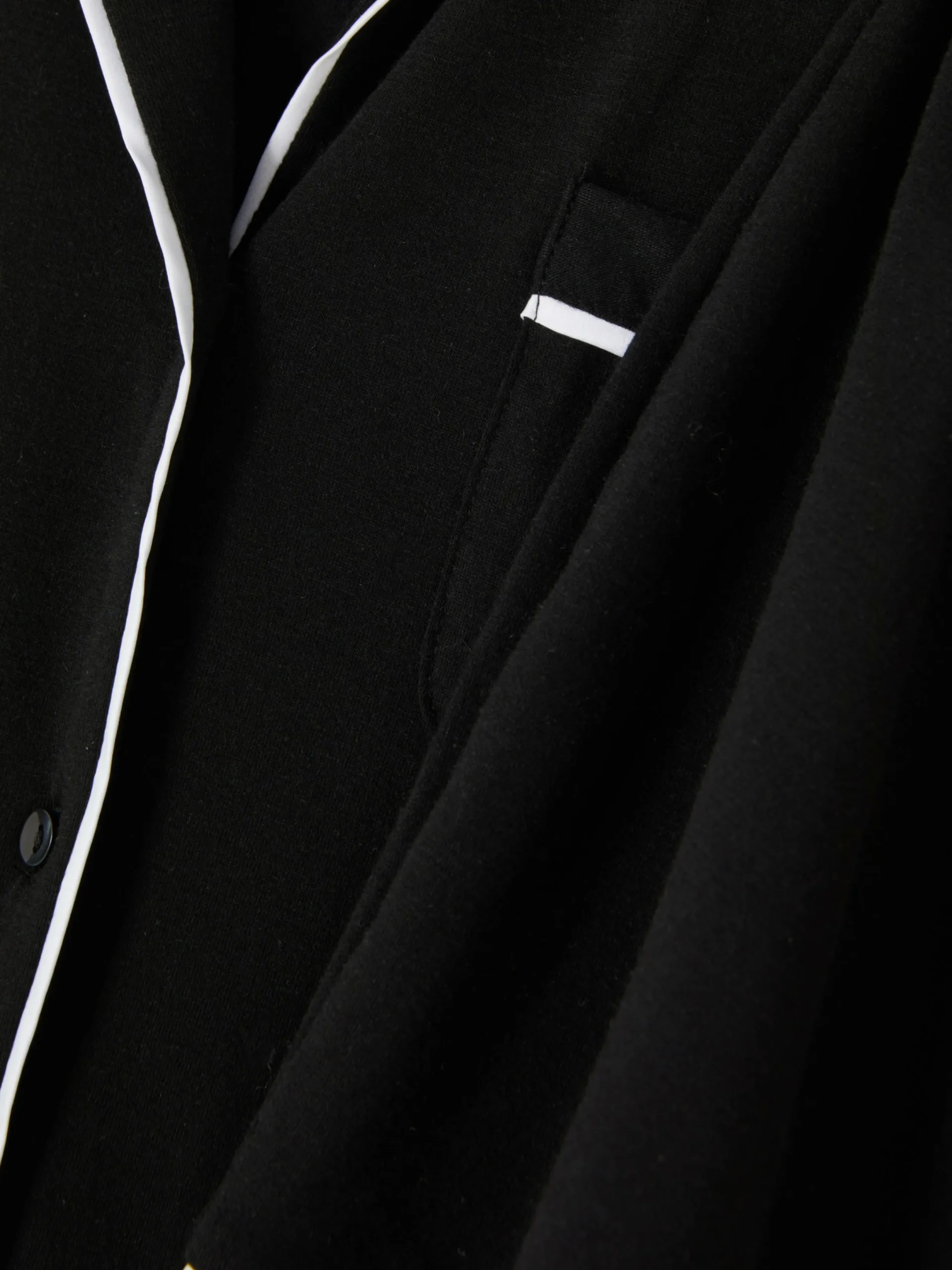 Ensembles Pyjamas|Primark Pyjama En Jersey à Manches Courtes Noir