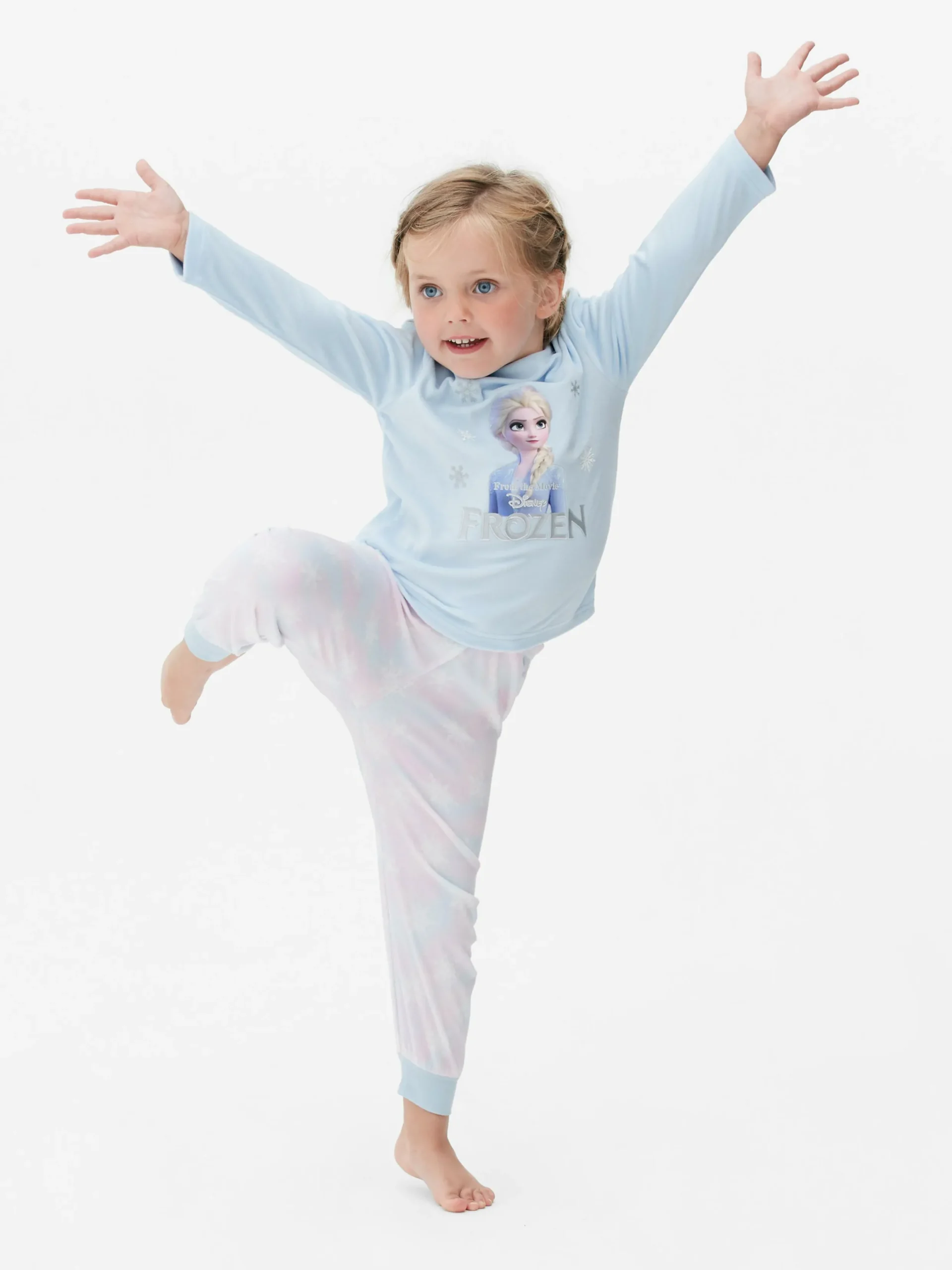 Pyjamas Et Vêtements De Nuit|Primark Pyjama En Minky Disney La Reine Des Neiges Bleu