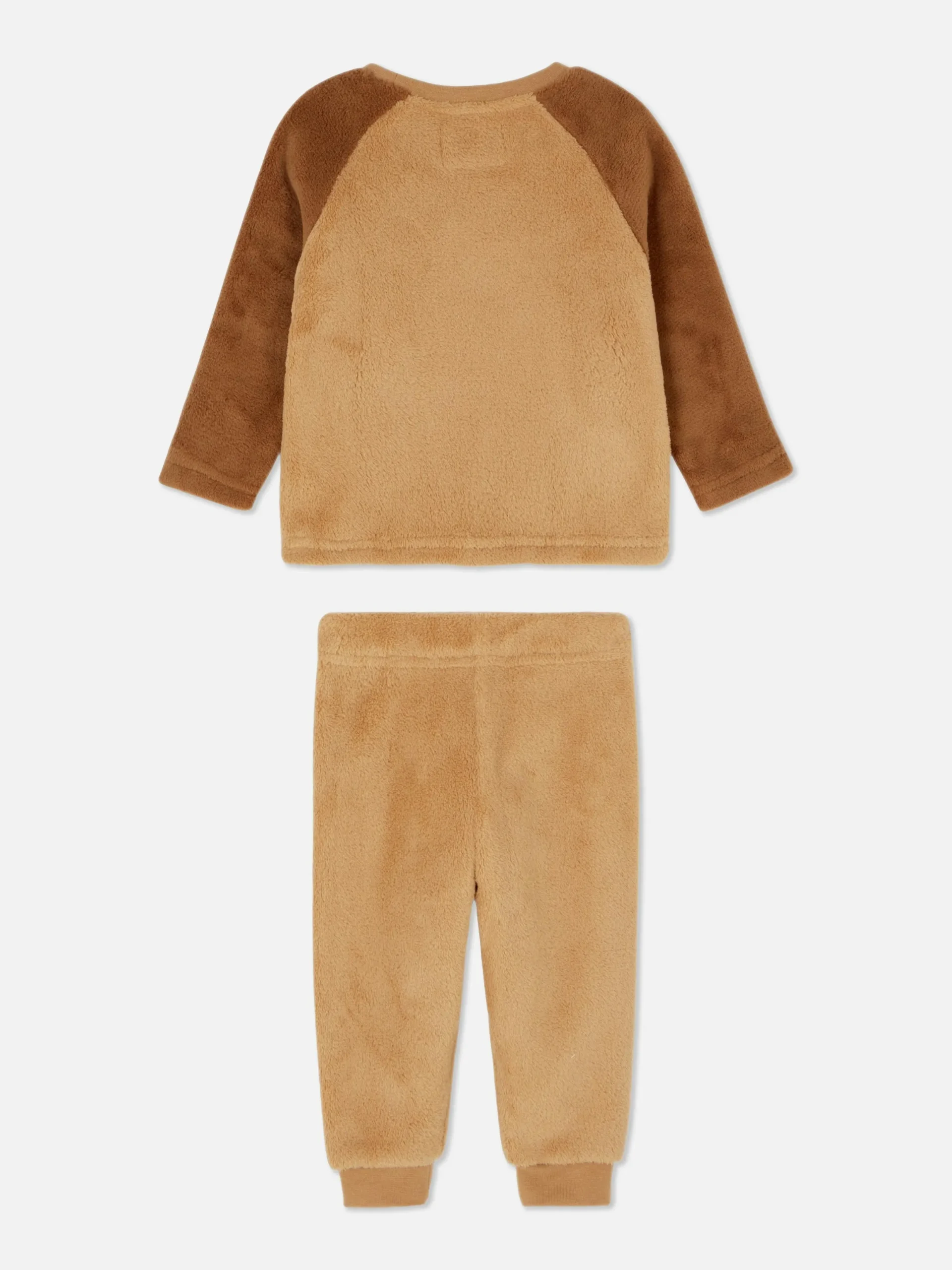 Pyjamas Et Vêtements De Nuit|Primark Pyjama En Molleton à Motif Ours Marron