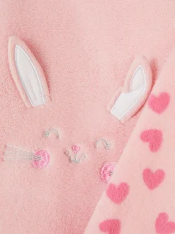 Pyjamas Et Vêtements De Nuit|Primark Pyjama En Molleton à Motif Personnage Animal Rose vif