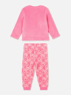 Pyjamas Et Vêtements De Nuit|Primark Pyjama En Molleton Disney Minnie Mouse Rose