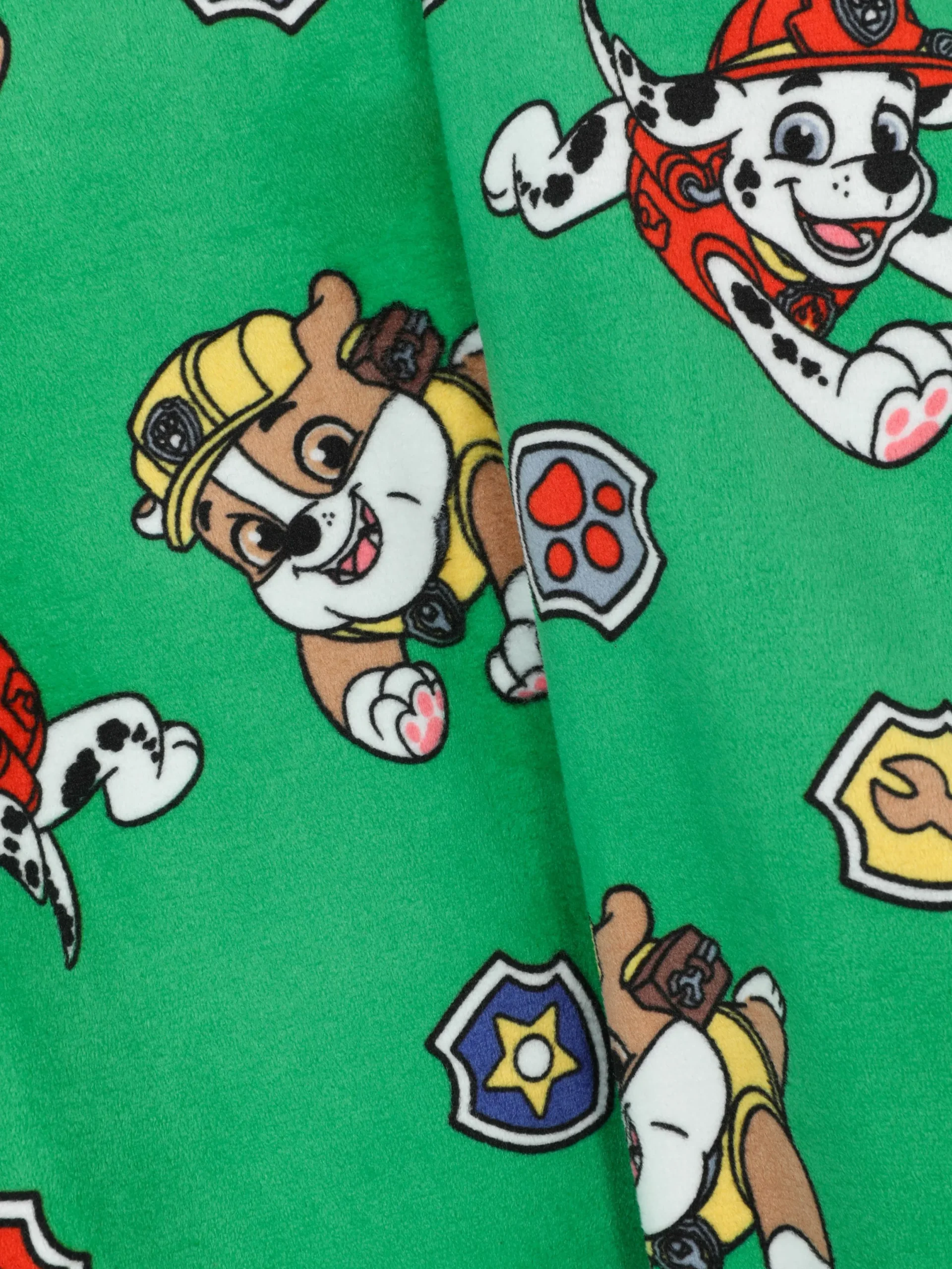 Pyjamas Et Vêtements De Nuit|Primark Pyjama Long En Velours PAW Patrol Vert