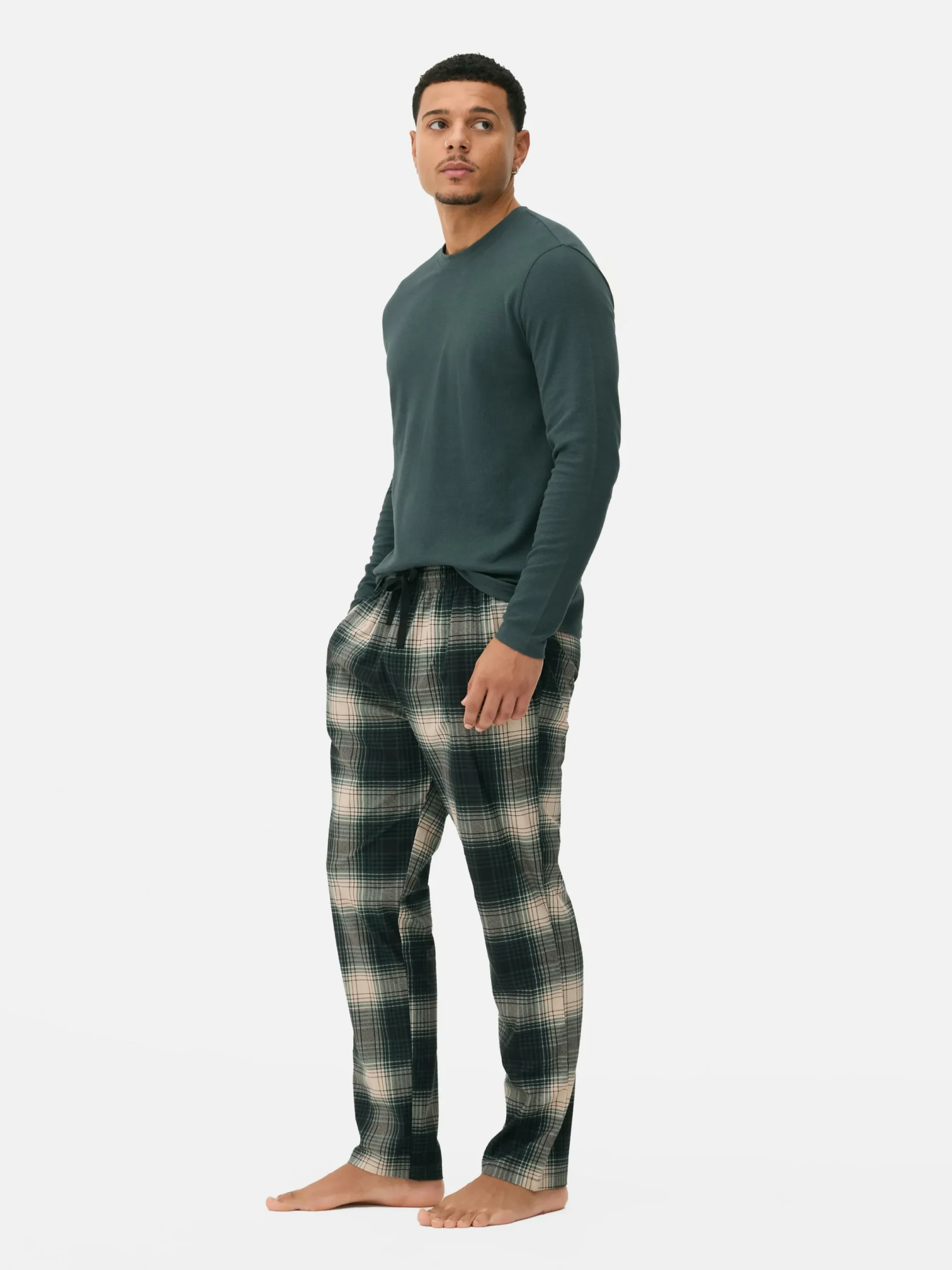 Pyjamas|Primark Pyjama Long Ultra-doux Vert