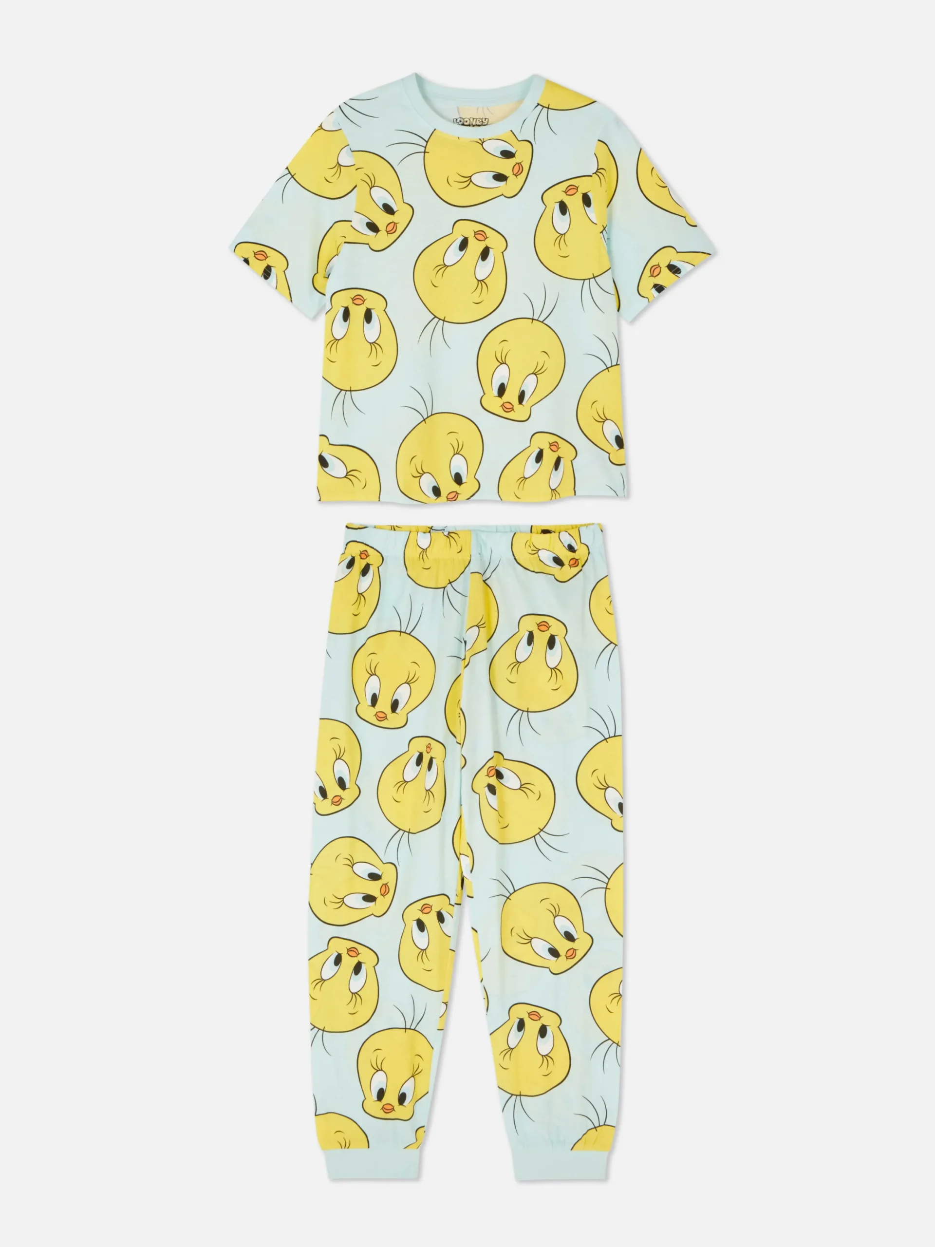 Ensembles Pyjamas|Primark Pyjama Looney Tunes Titi Turquoise