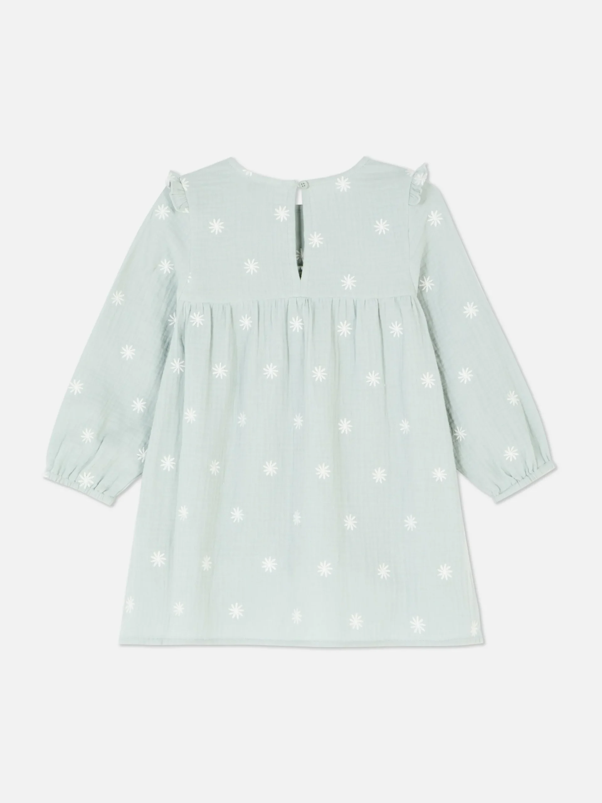 Robes|Primark Robe à Smocks Et à Manches Longues Vert menthe