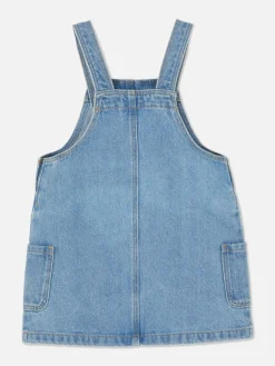 Robes Et Jupes|Primark Robe Chasuble En Denim Bleu clair