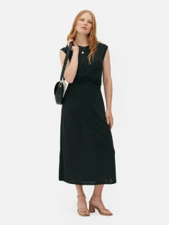 Robes|Primark Robe En Jersey à Torsade The Edit Noir