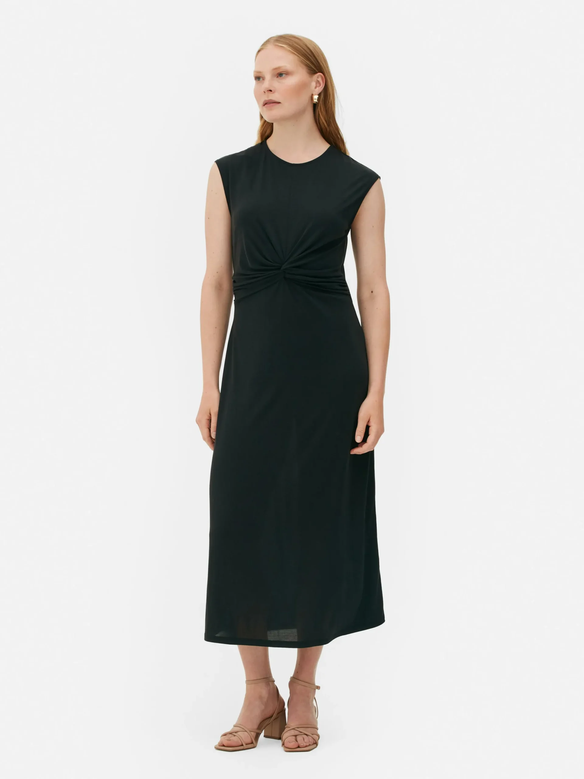 Robes|Primark Robe En Jersey à Torsade The Edit Noir