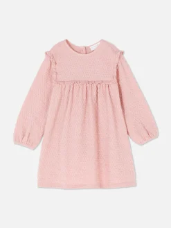 Robes Et Jupes|Primark Robe Froncée à Volants Rose