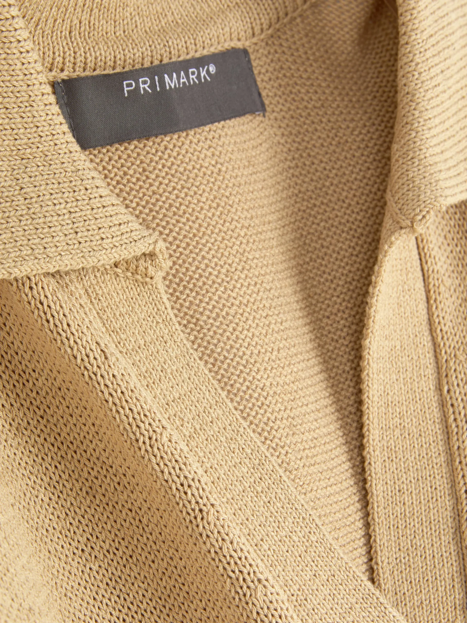 Robes|Primark Robe Mi-longue Avec Col En V Beige